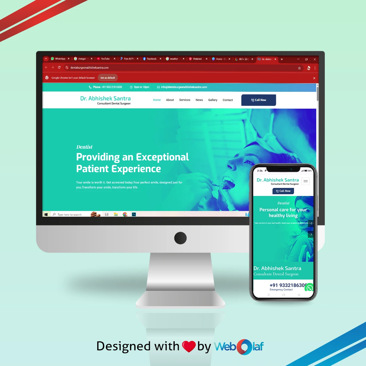 Dental Surgeon Abhishek Santra